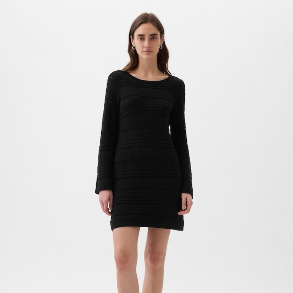 GAP NWT Crochet Knit Mini Dress